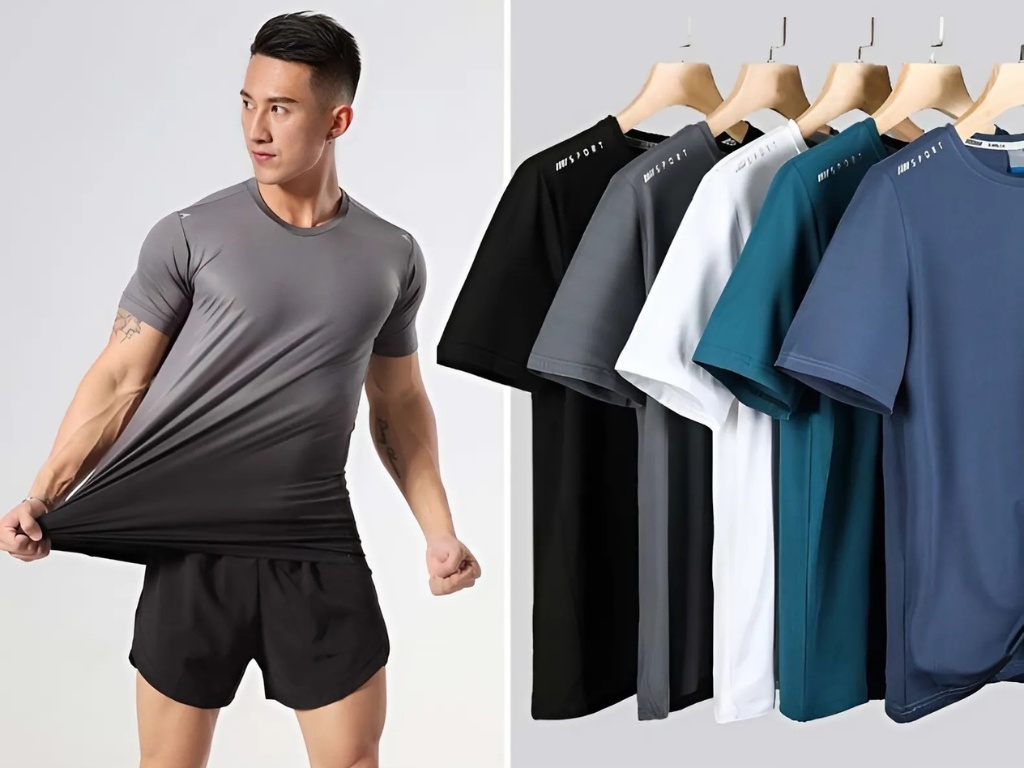 Vải thun cotton lạnh 4 chiều rất thích hợp để may đồ thể thao