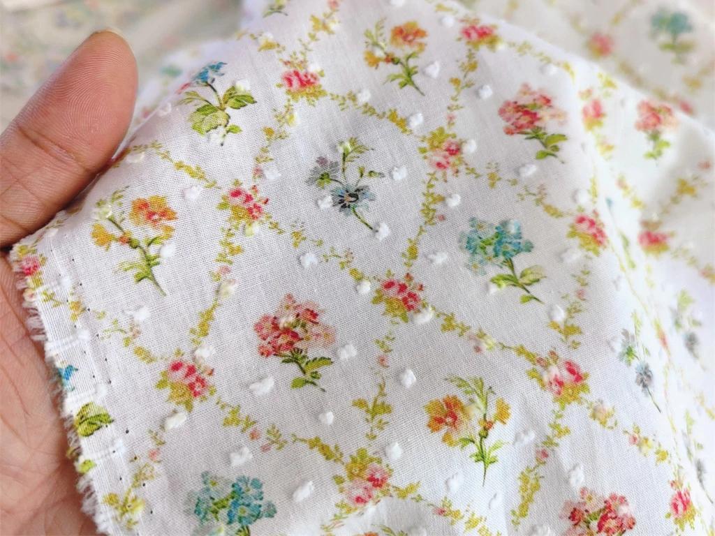 Vải cotton poplin mỏng tạo cảm giác mát khi chạm vào