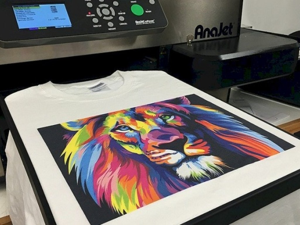 In DTG rất phù hợp với các hình in phức tạp có đa màu sắc