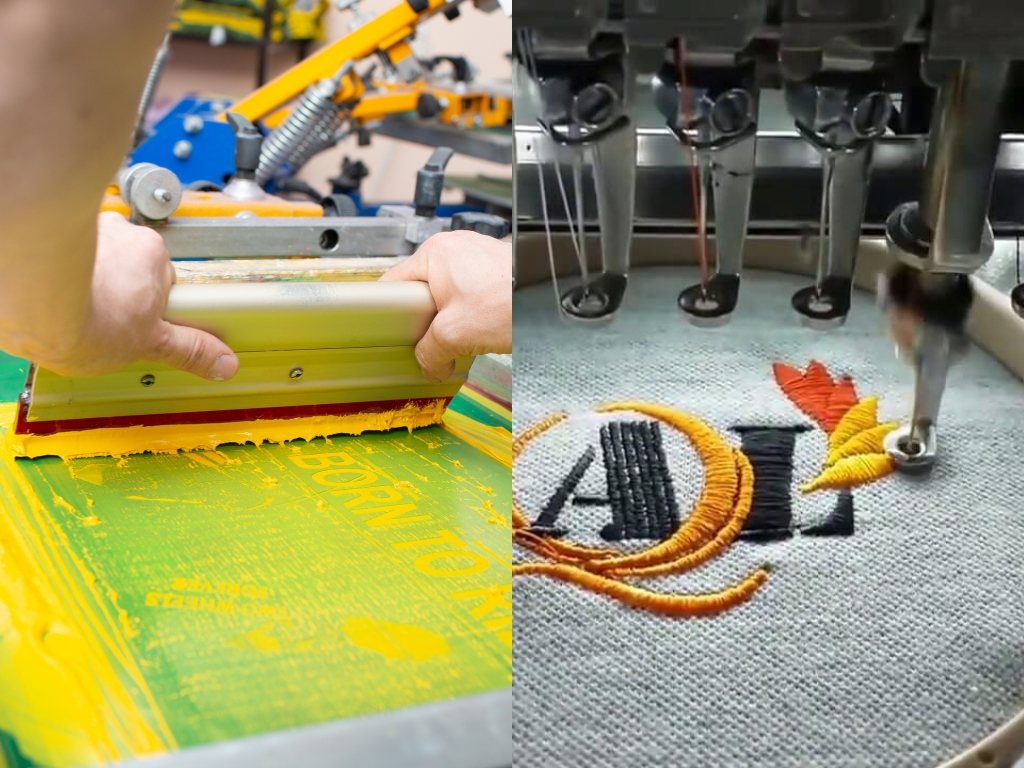 Kỹ thuật in lụa và thêu khó có thể yêu cầu in áo đồng phục lấy ngay được