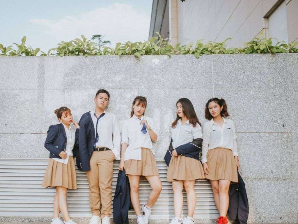 Mẫu đồng phục học sinh đẹp cần có màu sắc hài hòa