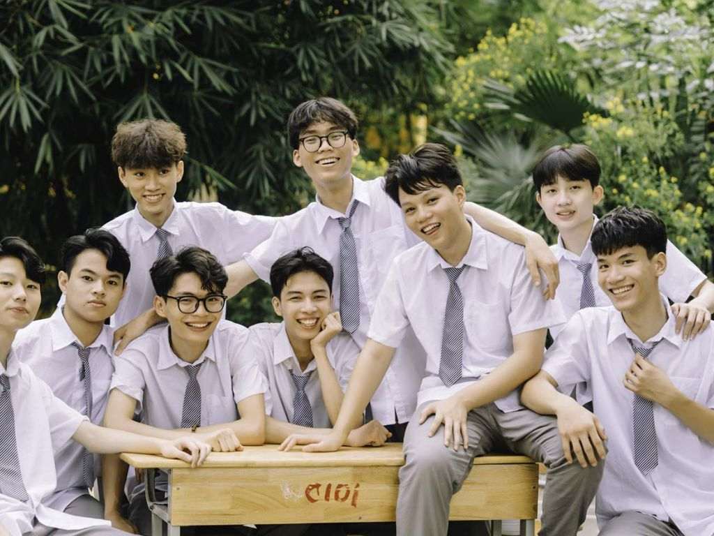 Đồng phục thể hiện tinh thần tập thể của học sinh