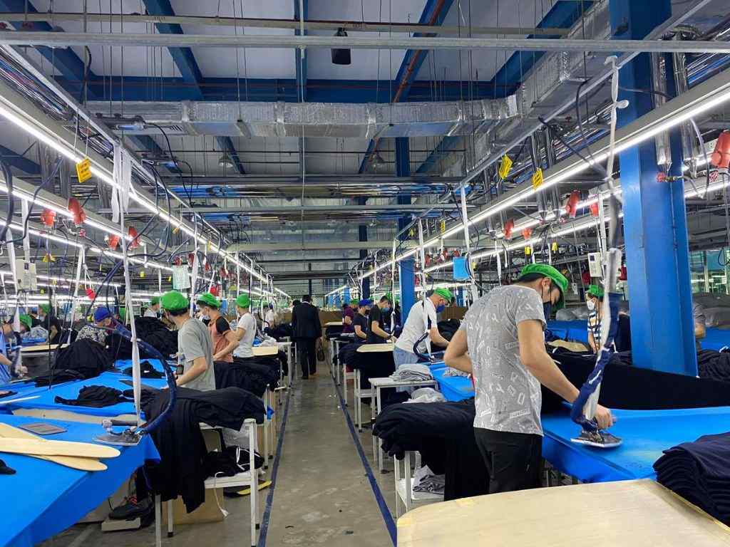 Bạn phải đảm bảo xưởng có đủ các khâu sản xuất