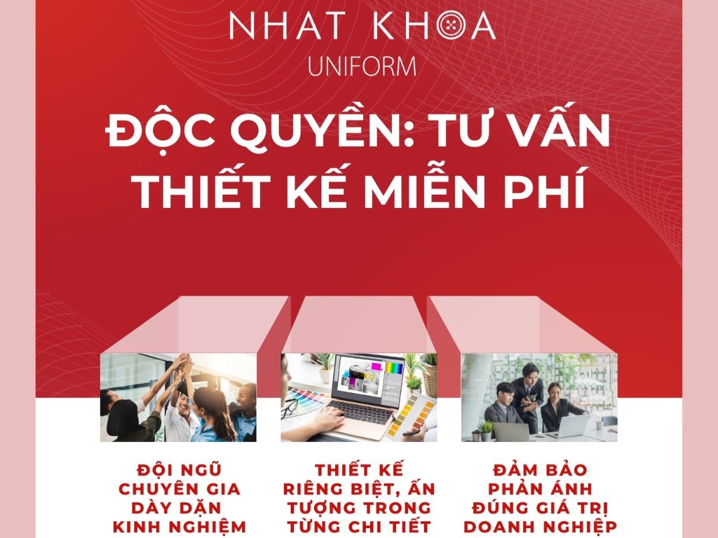 Nhất Khoa Uniform hỗ trợ tư vấn thiết kế miễn phí khi in lụa áo thun