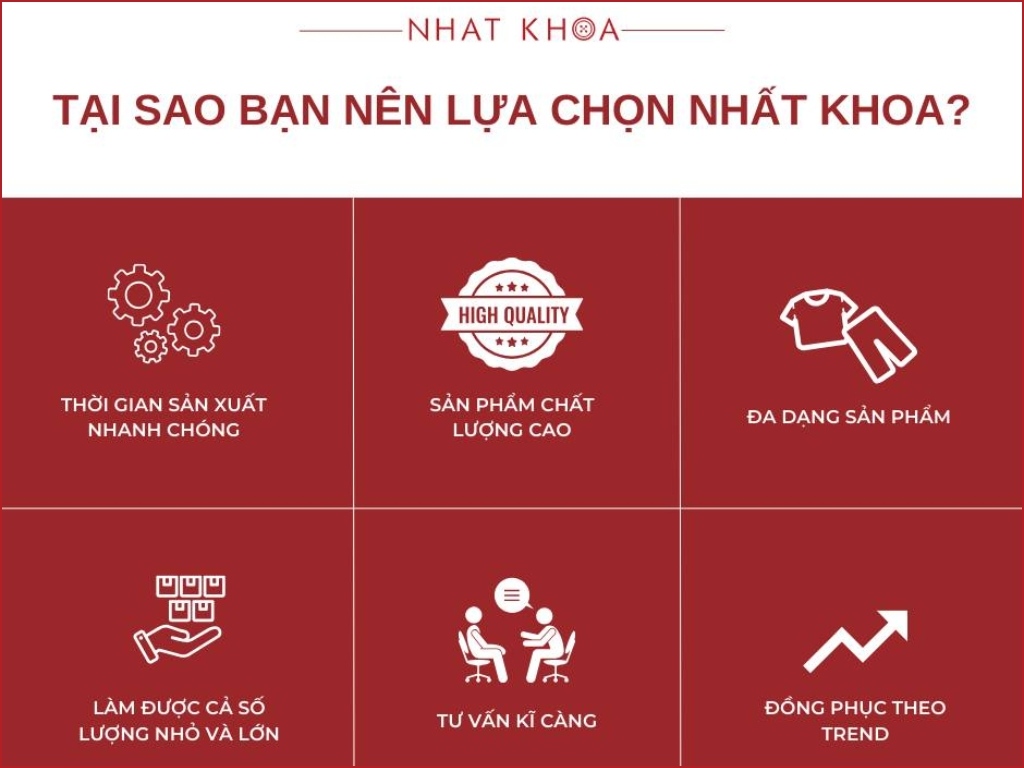 Nhất Khoa Uniform là lựa chọn đáng tin cậy khi tìm mua đồng phục lao công