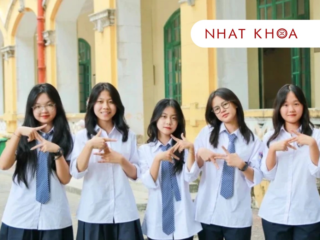 Bộ đồng phục trường THCS Chu Văn An Hà Nội