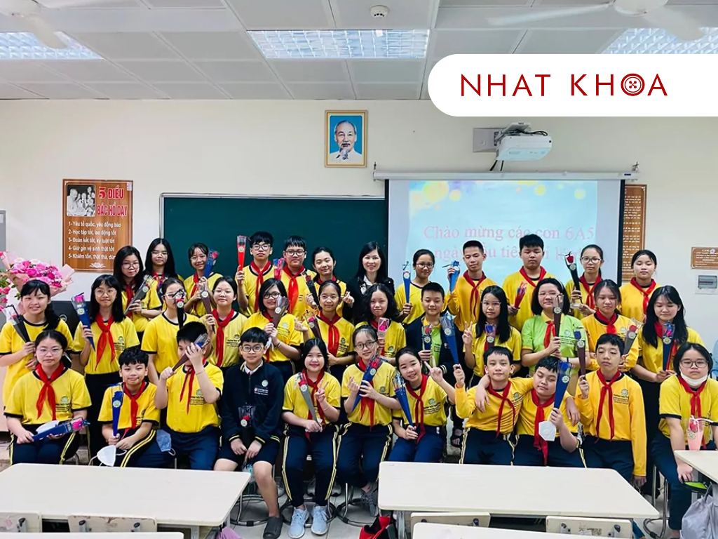 Bộ đồng phục trường THCS Thanh Xuân
