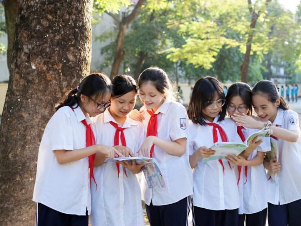Bộ đồng phục trường THCS Đống Đa đóng vai trò quan trọng