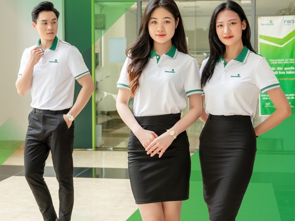 Áo phông có cổ đồng phục thể hiện sự lịch sự và chỉn chu