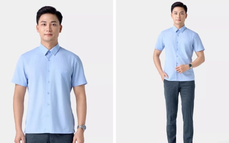 Vải cá sấu poly giúp giữ form áo tốt nhất