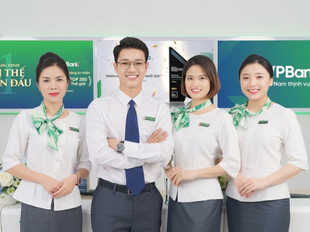 Mẫu áo đồng phục công ty đẹp dành cho nhân viên ngân hàng