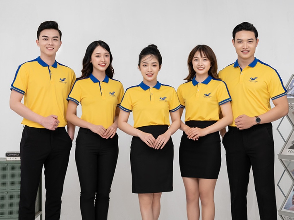 Đồng phục theo xu hướng giúp công ty tạo hình ảnh năng động, hiện đại