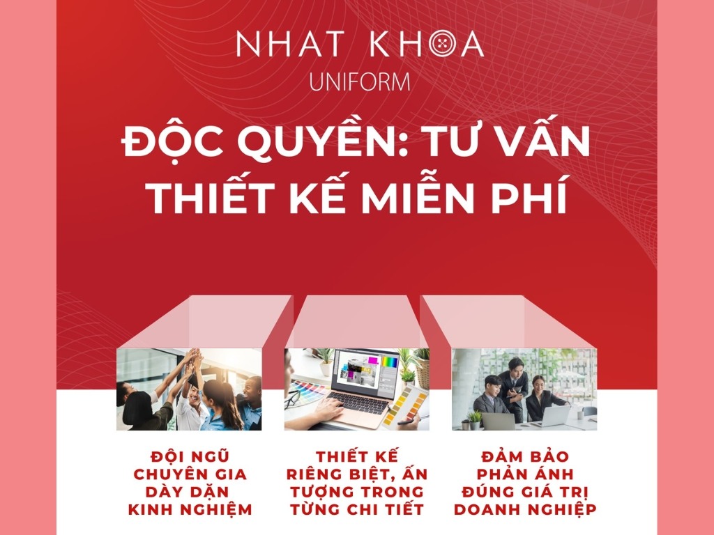 Nhất Khoa Uniform hỗ trợ tư vấn thiết kế miễn phí