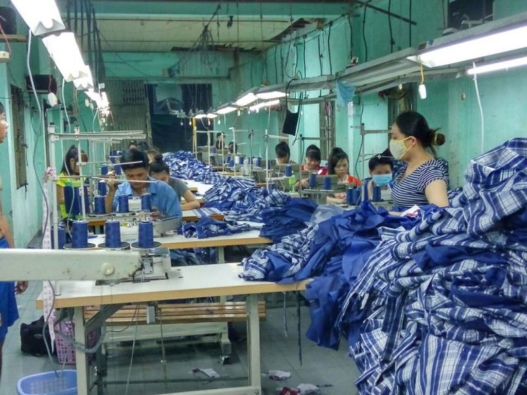 Xưởng may gia công CMT tập trung chính vào gia công sản xuất