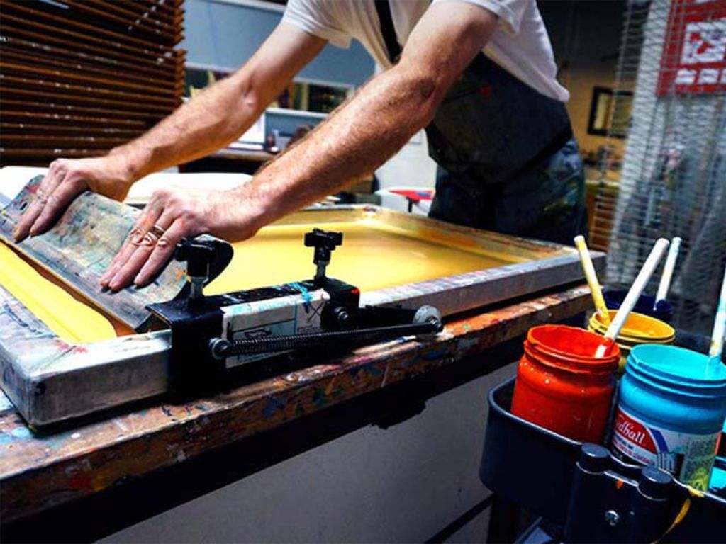 In lụa là một kỹ thuật in phổ biến