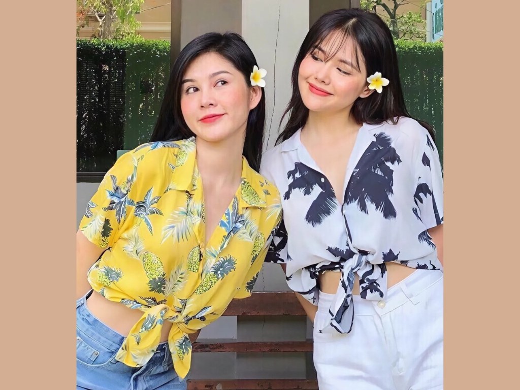 Sơ mi buộc vạt mang đến vẻ ngoài trẻ trung và năng động