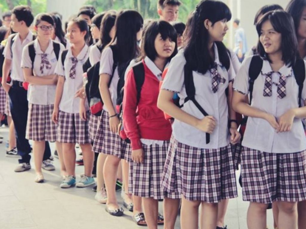 Bộ đồng phục trường Trần Phú TPHCM có những đặc trưng riêng biệt