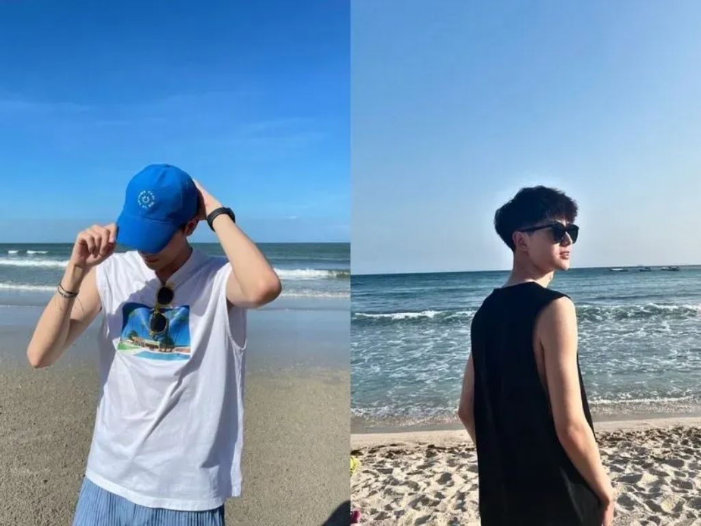 Đồ đi biển cho nam thường rất đơn giản