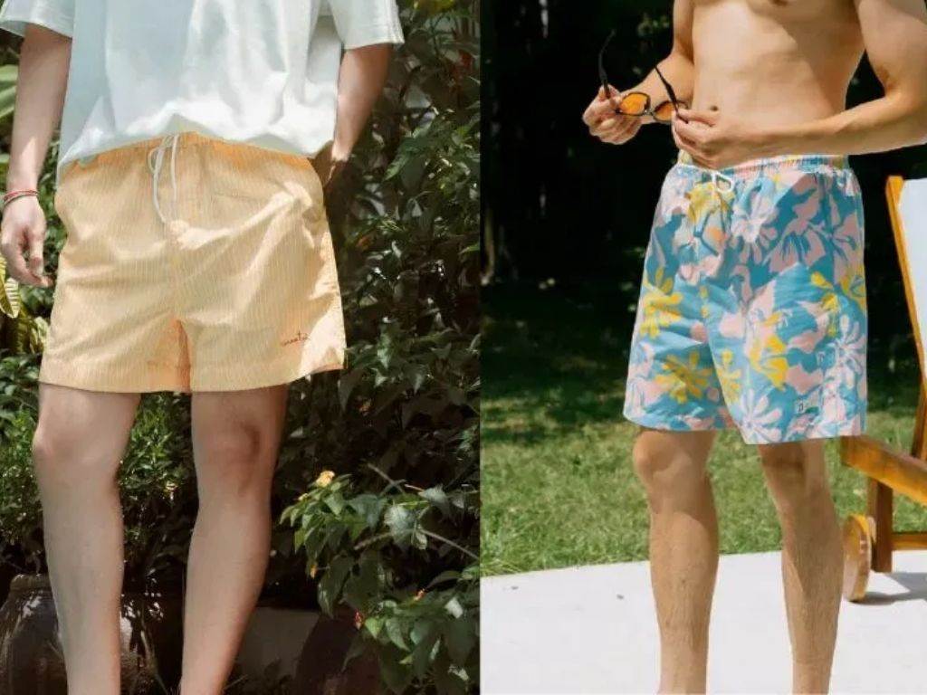 Nhắc đến đồ đi biển cho nam, không thể không kể đến chiếc quần short