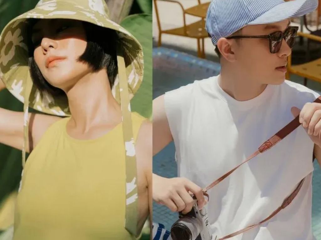 Áo thun thường là lựa chọn cho đồ đi biển nam