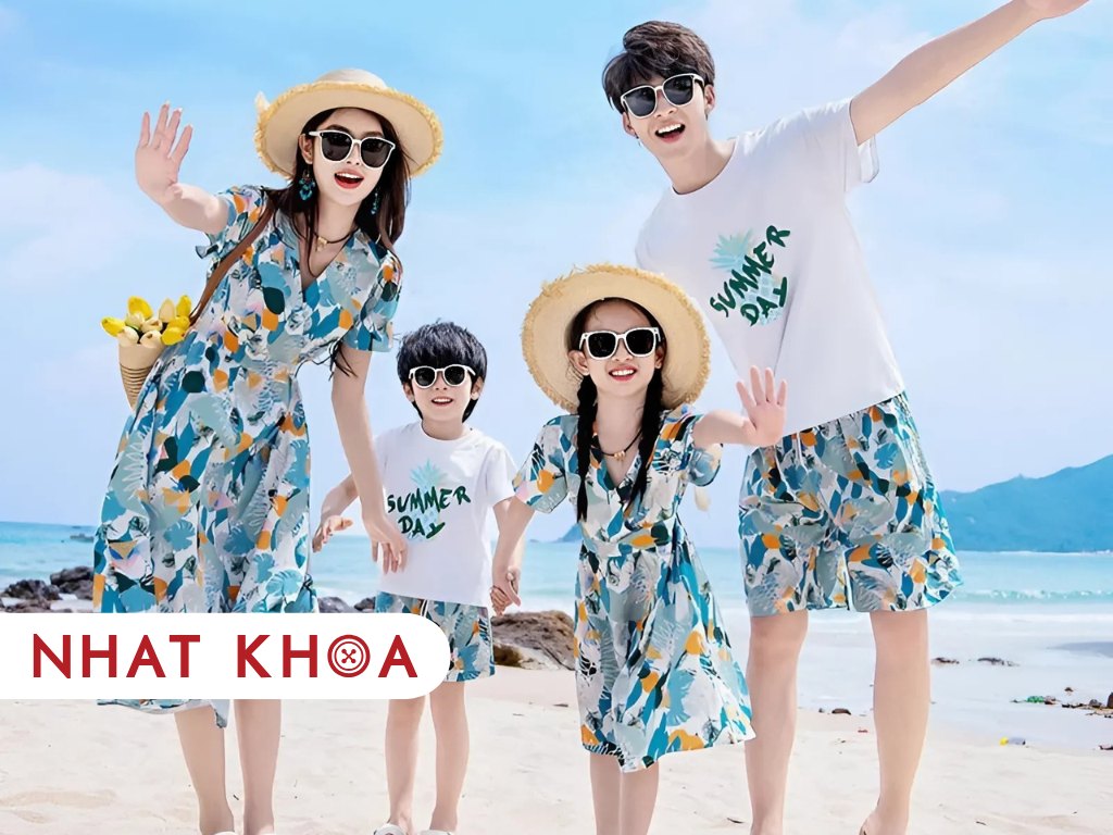 Nhất Khoa Uniform chuyên may in bộ đồ đi biển đẹp, chất lượng