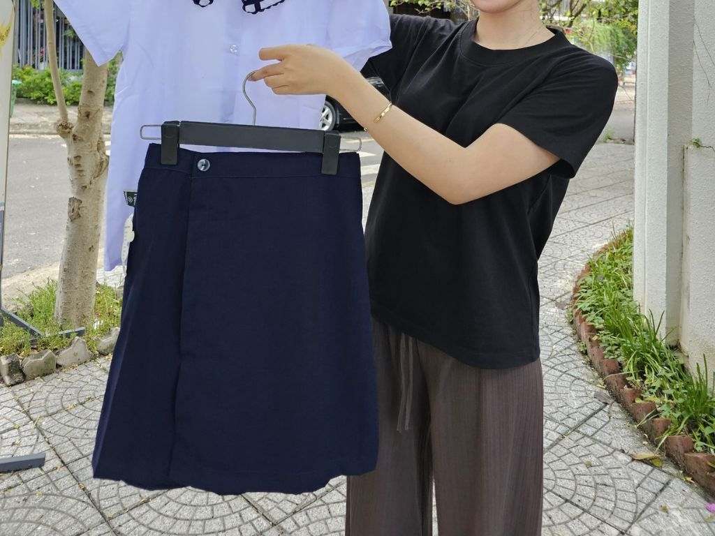 Chân váy chữ A giúp trẻ năng đồng hơn