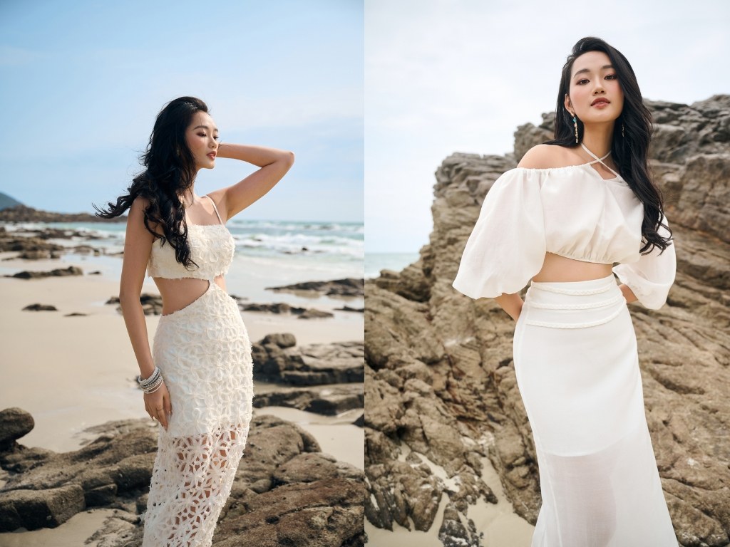 Bạn nên chọn trang phục đi biển cho nữ cut-out eo cho người dáng chữ nhật