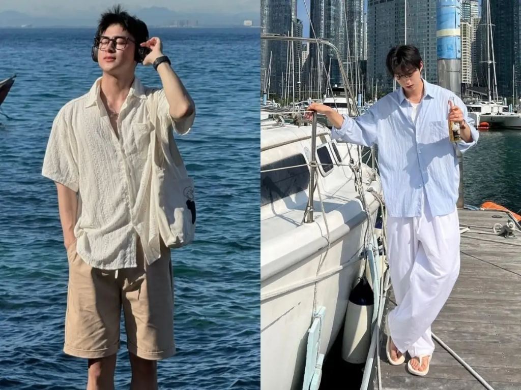 Đồ đi biển phong cách thanh lịch và tối giản dễ dàng ứng dụng trong nhiều hoàn cảnh