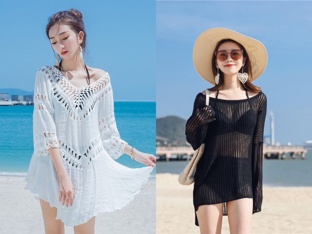 Style đi biển lãng mạn nữ tính tôn vinh vẻ đẹp mềm mại và thướt tha