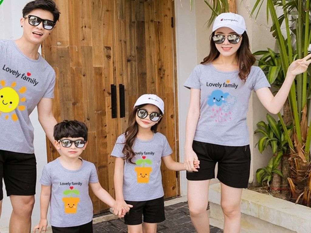 Quần đồng phục gia đình được sử dụng vào nhiều mục đích như du lịch