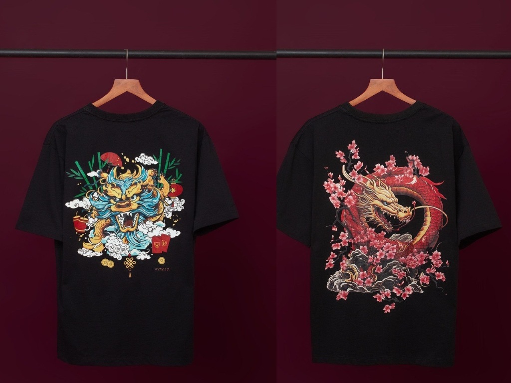 Áo phông graphic nghệ thuật là mẫu áo phông đẹp thể hiện cá tính mạnh mẽ