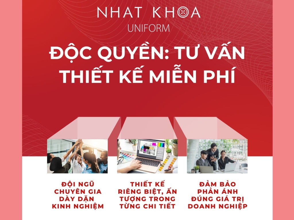 Nhất Khoa Uniform hỗ trợ tư vấn thiết kế đồng phục công sở miễn phí