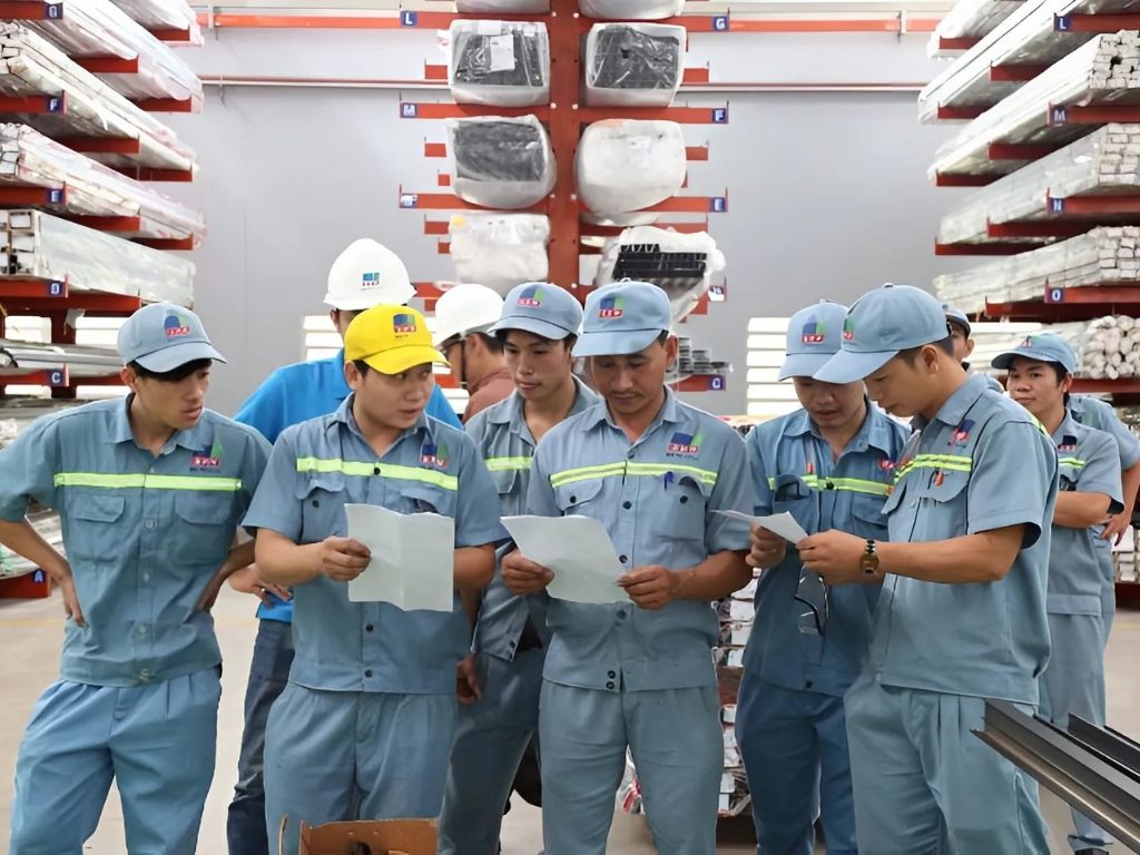 Một bộ đồng phục công nhân Hà Nội chỉn chu giúp tăng tính chuyên nghiệp