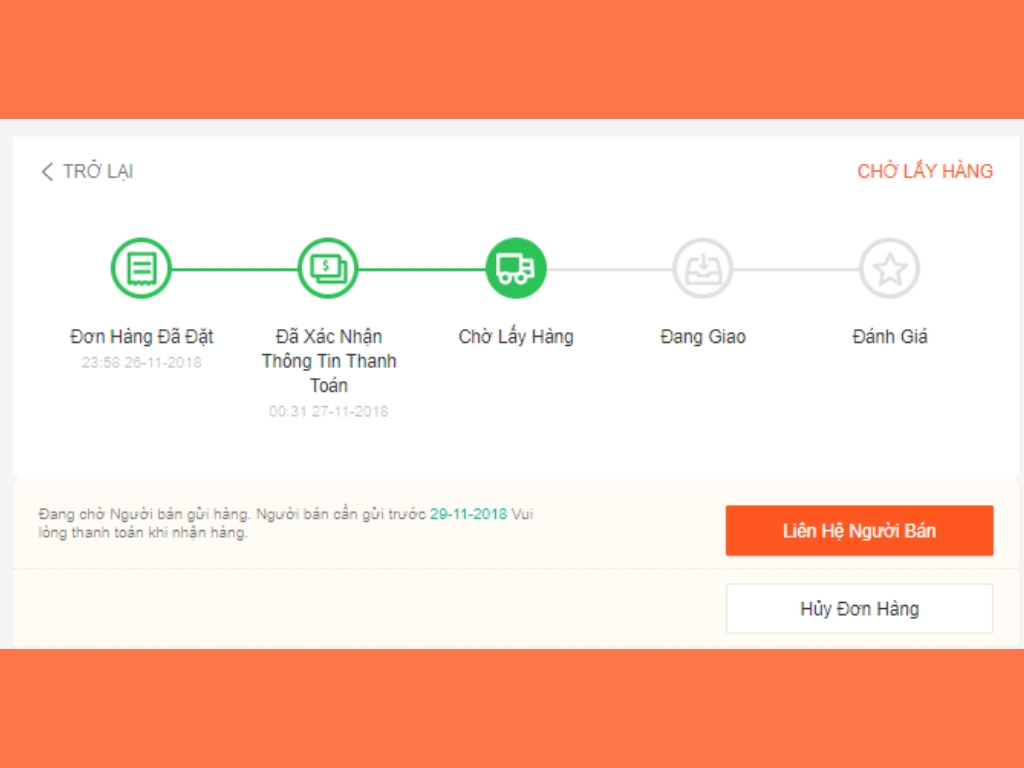 Bạn có thể theo dõi tiến độ đơn hàng qua website của đơn vị làm áo lớp online