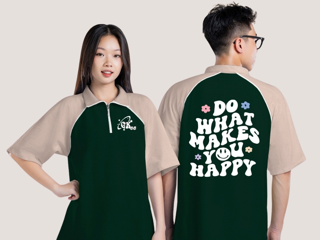 Thiết kế tyography là ý tưởng tạo mẫu áo tự thiết kế đơn giản mà hiệu quả