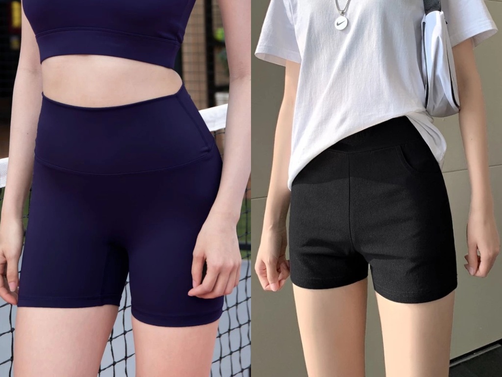 Biker short mang đến vẻ ngoài cá tính, khỏe khoắn và cực kỳ tôn dáng