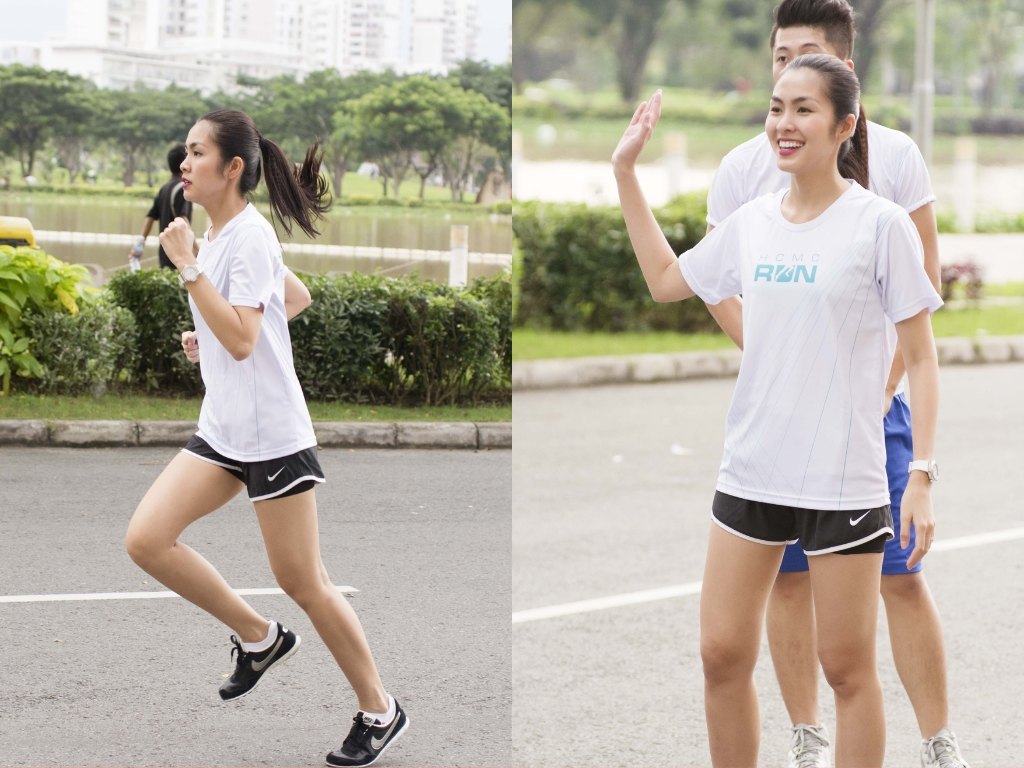 Quần short thể thao nữ có lớp lót bên trong giúp tăng độ che phủ