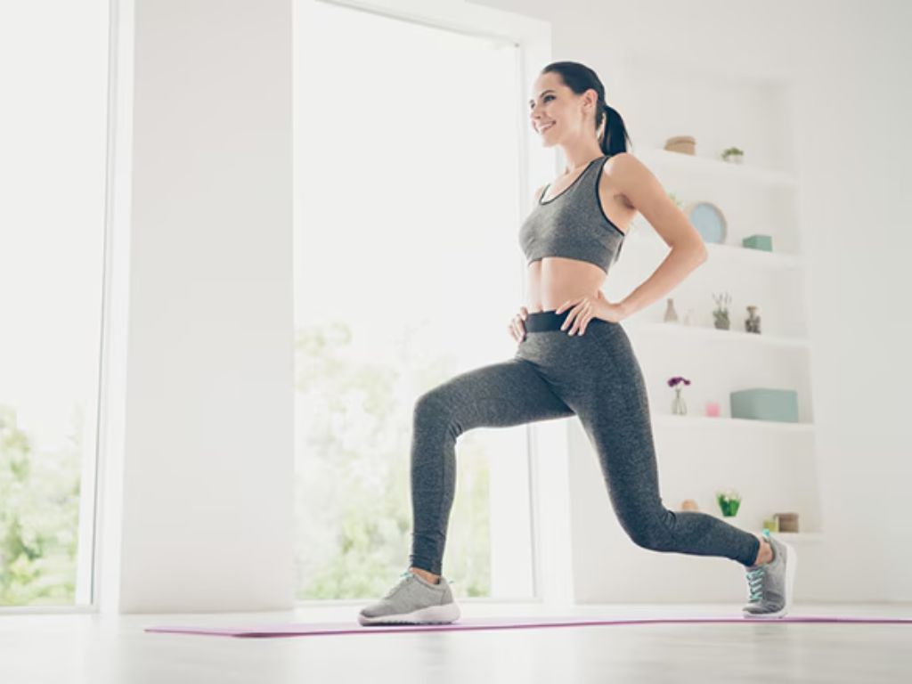 Trang phục đồ tập thể thao nữ phù hợp có thể hỗ trợ các nhóm cơ và khớp