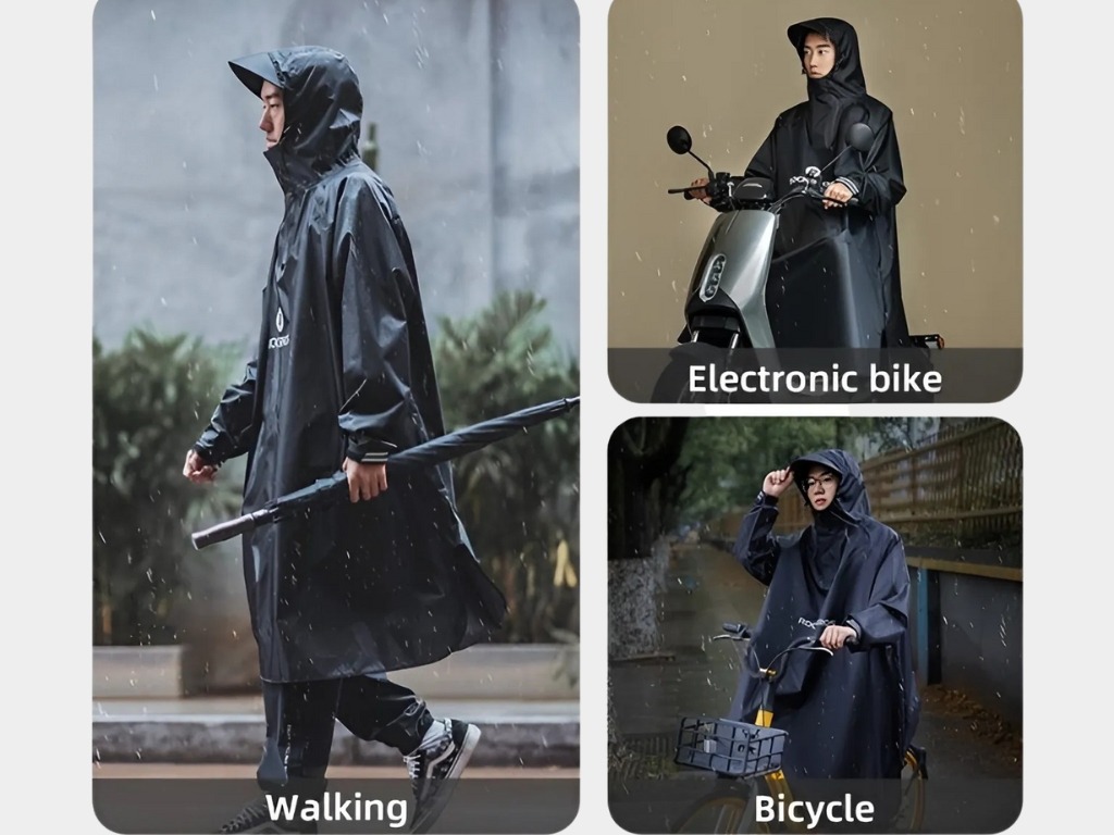 Áo mưa trùm toàn thân có thể ứng dụng trong nhiều hoàn cảnh khác nhau