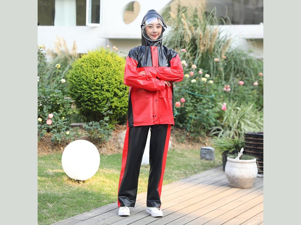 Bộ quần áo mưa 1 người có khả năng che chắn toàn diện