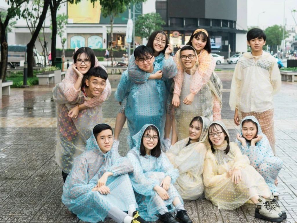 Loại áo mưa này rất tiện lợi và dễ sử dụng