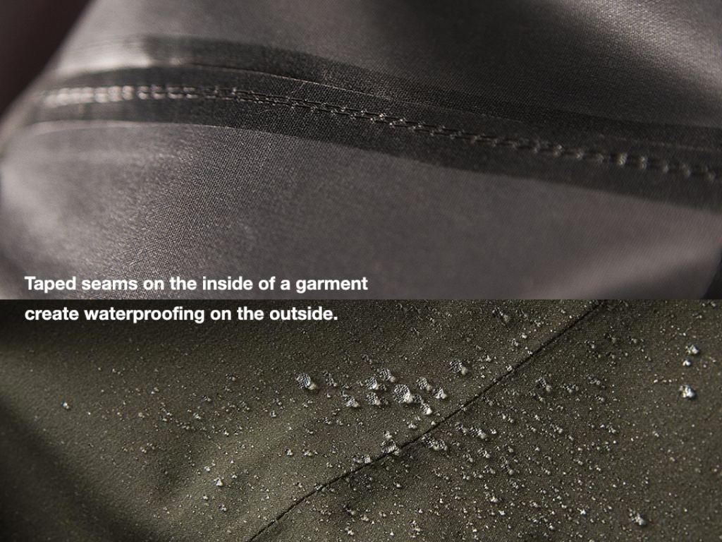 Bạn chọn áo mưa 2 người có đường may được ép seam cẩn thận