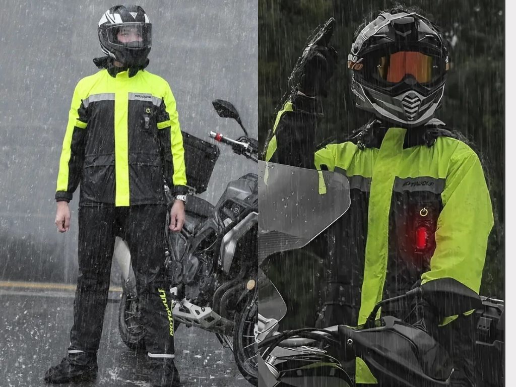 Một bộ quần áo mưa bộ tốt cần bảo vệ toàn diện người mặc dưới trời mưa