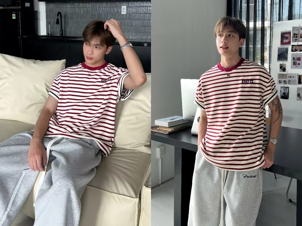 Việc lựa chọn t-shirt nam phù hợp giúp thể hiện phong cách cá nhân