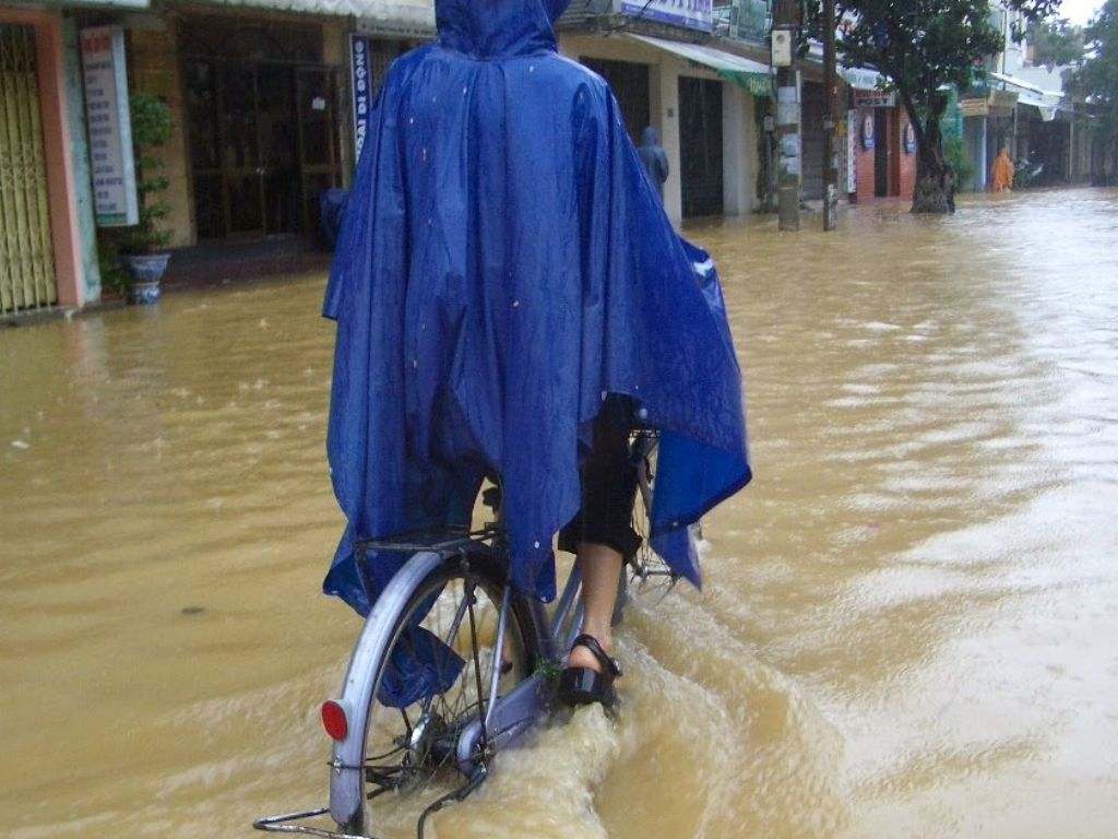 Áo mưa được thiết kế đẹp mắt