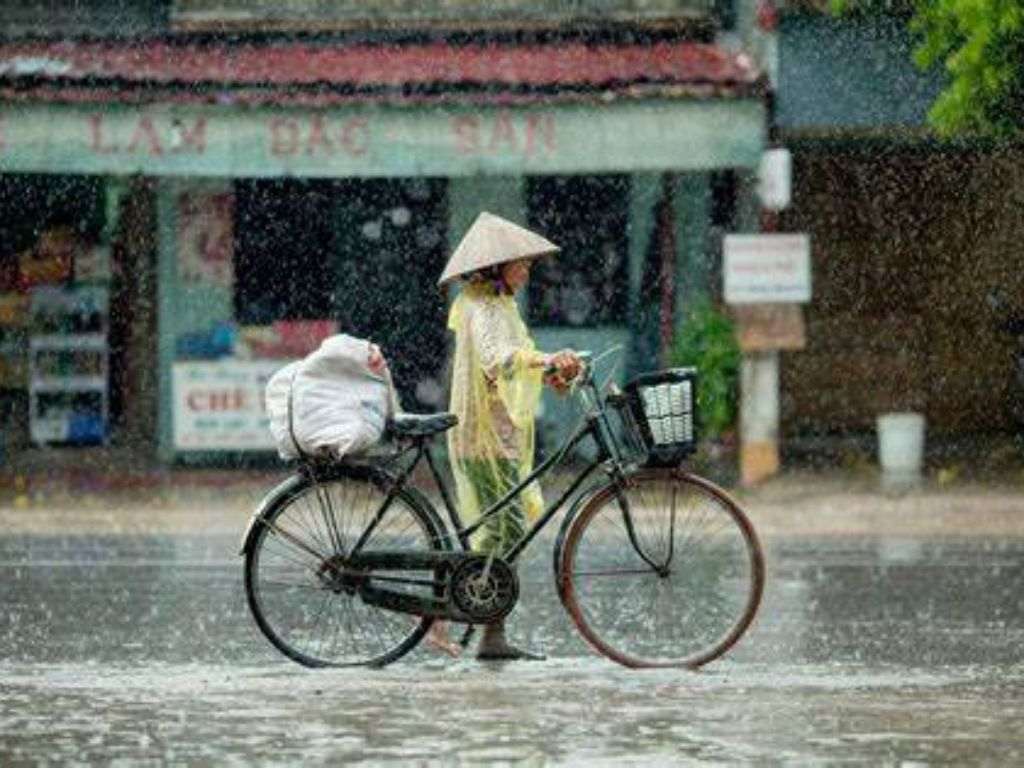 Áo mưa bộ, bao gồm quần và áo riêng biệt