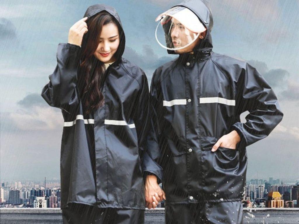 Bạn có thể chọn áo mưa bộ vải dù