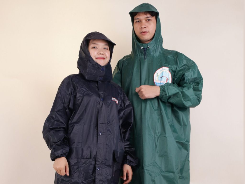 Áo mưa cần đảm bảo sự tiện lợi