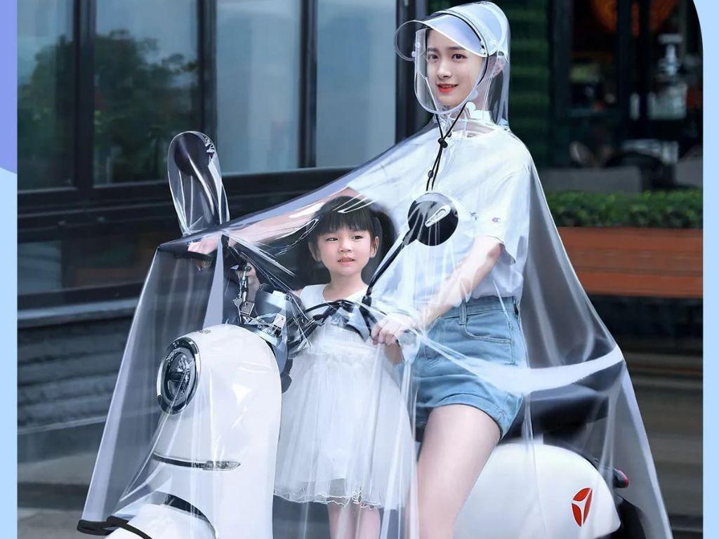 Thiết kế áo mưa cánh dơi, hay còn gọi là áo mưa poncho