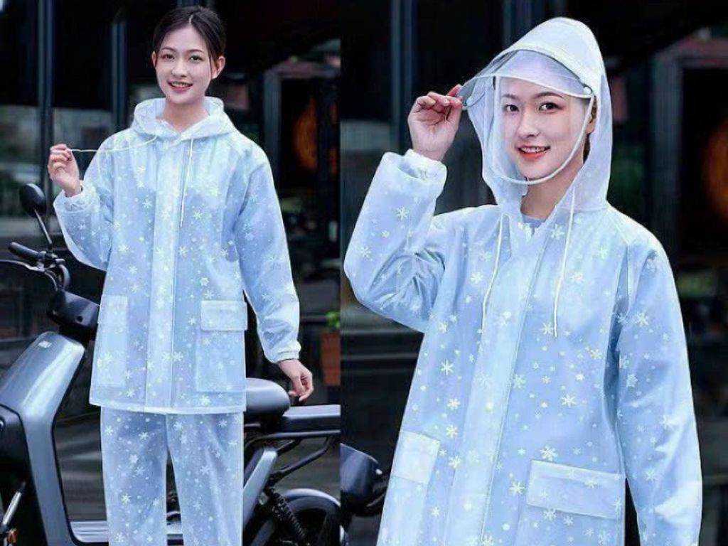 Chất lượng của các đường may và chi tiết nhỏ trên chiếc quần đi mưa